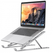Macbook Ständer Aluminium Notebook Tablet Halterung Höhen einstellbar von 8-17" Displays